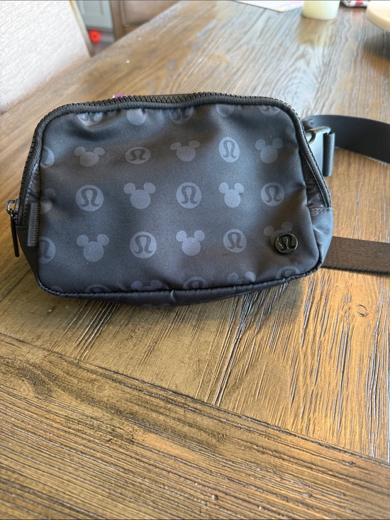 lululemon athletica Handbags - Disney x lululemon athletica Black Mickey Logo Belt Bag